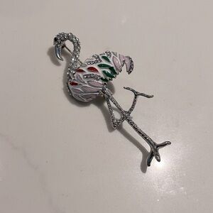 Flamingo Brooch